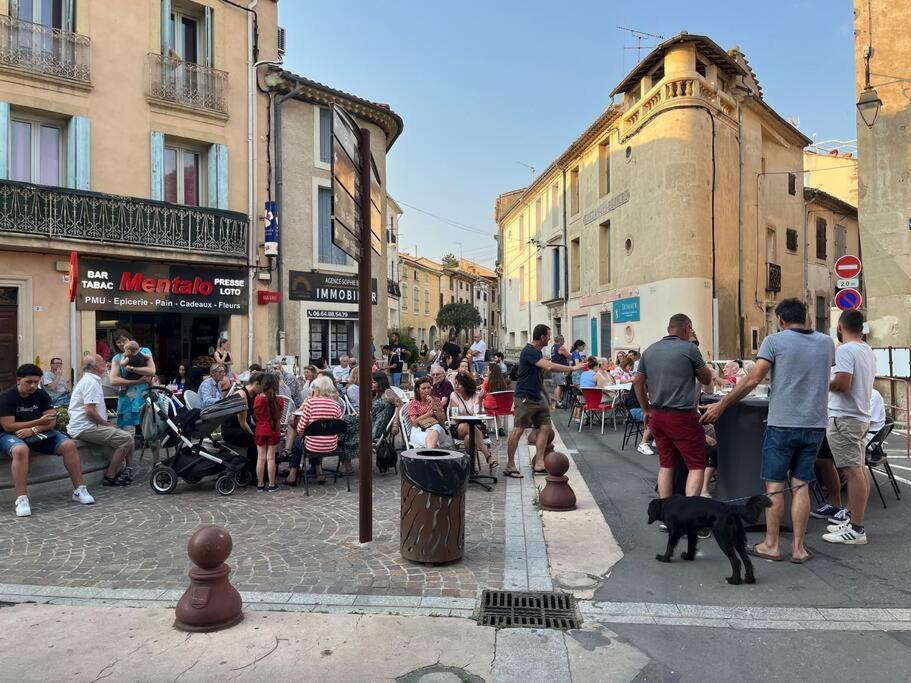 Charming Village House With Roof Top Terrace! Thezan-les-Beziers エクステリア 写真